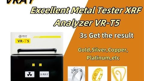 XRF Gold Purity Tester Machine I Precious Metal Gold Karat silver Platinum and Palladium Analyzer