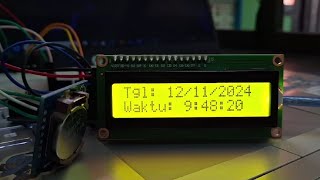 Jam Digital Dengan RTC DS1307 & LCD DISPLAY