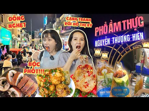 Video Phố ẩm thực Nguyễn Thượng Hiền đá chợ Hồ Thị Kỷ ra... - youtube