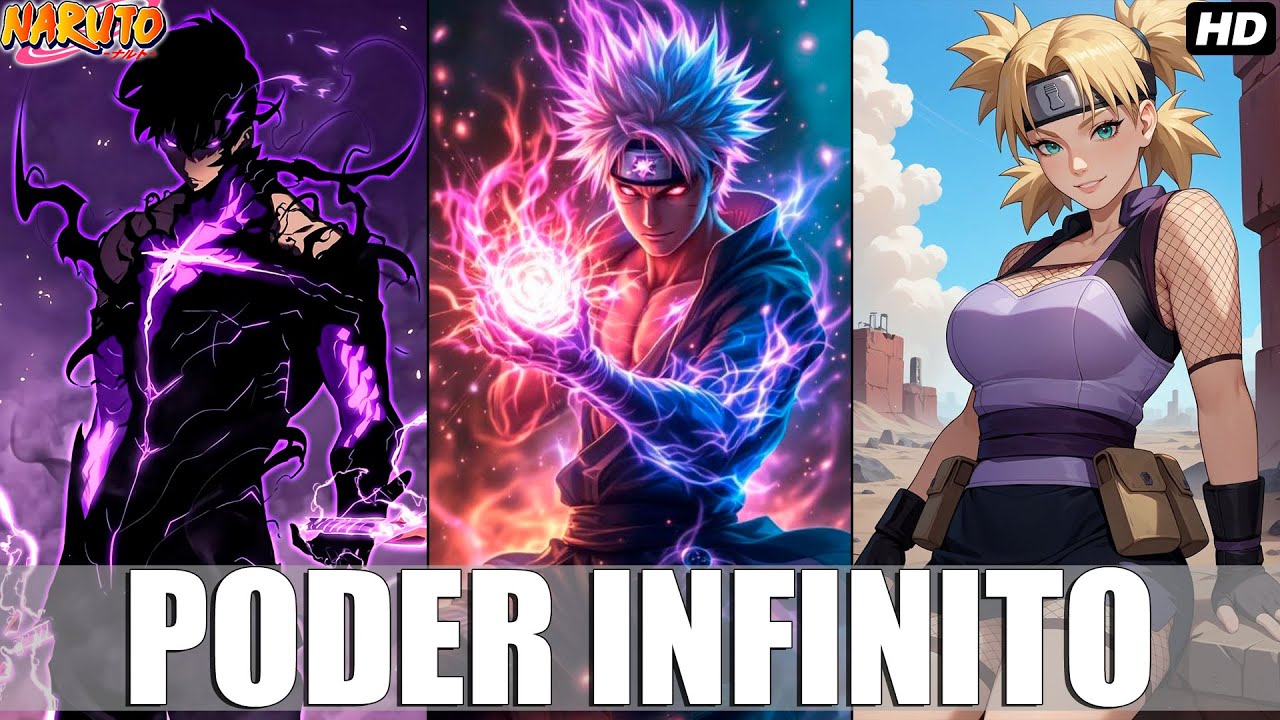 QHPS Naruto PUEDE SUBIR DE NIVEL como en SOLO LEVELING? - CAPÍTULO 1