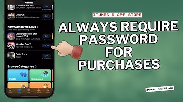 How to Set iPhone to Always Require Password for iTunes & App Store Purchases in iOS 18 & Later