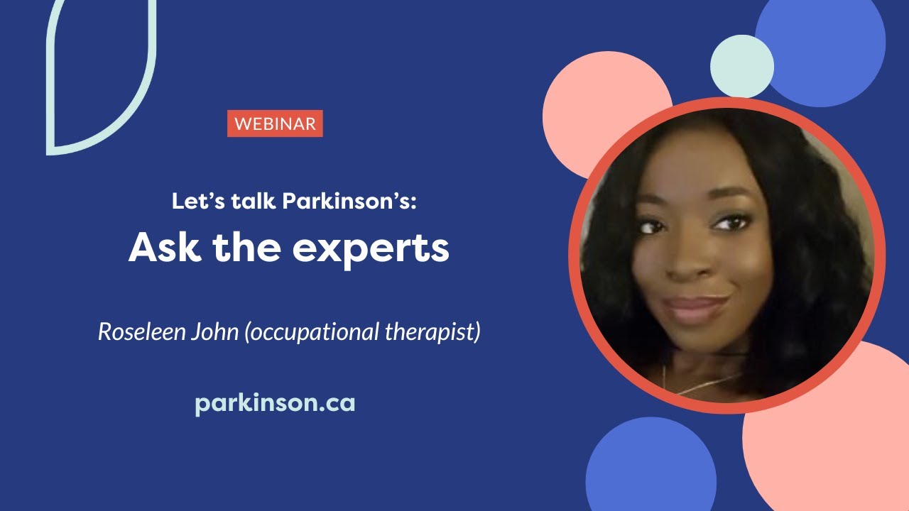 Let’s talk Parkinson’s: a conversation with an occupational therapist