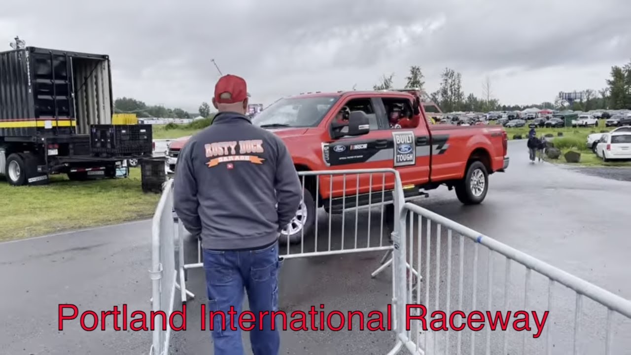 Nascar Arca Xfinity at Portland International Raceway Sights and Sounds Racing in  Rain Ty Gibbs