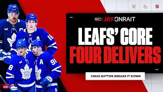 What allowed Leafs’ Core Four to have success in Game 1