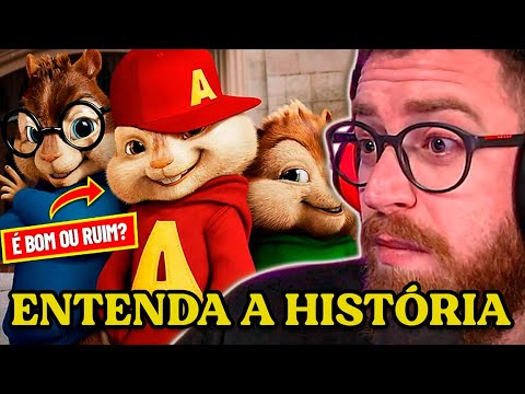 Alvin e os esquilos: CURIOSIDADES e DESGOSTO | Luba Reage (@CanalPeeWee)