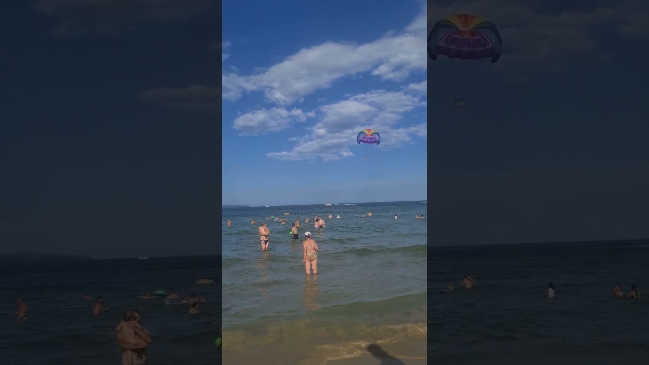 Słoneczny Brzeg (Слънчев бряг), 🇧🇬. Bułgaria. Walk in Sunny Beach, Kotva Hotel. Black Sea. 