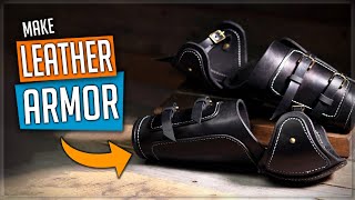 How to Make Armour  Leather Vambraces
