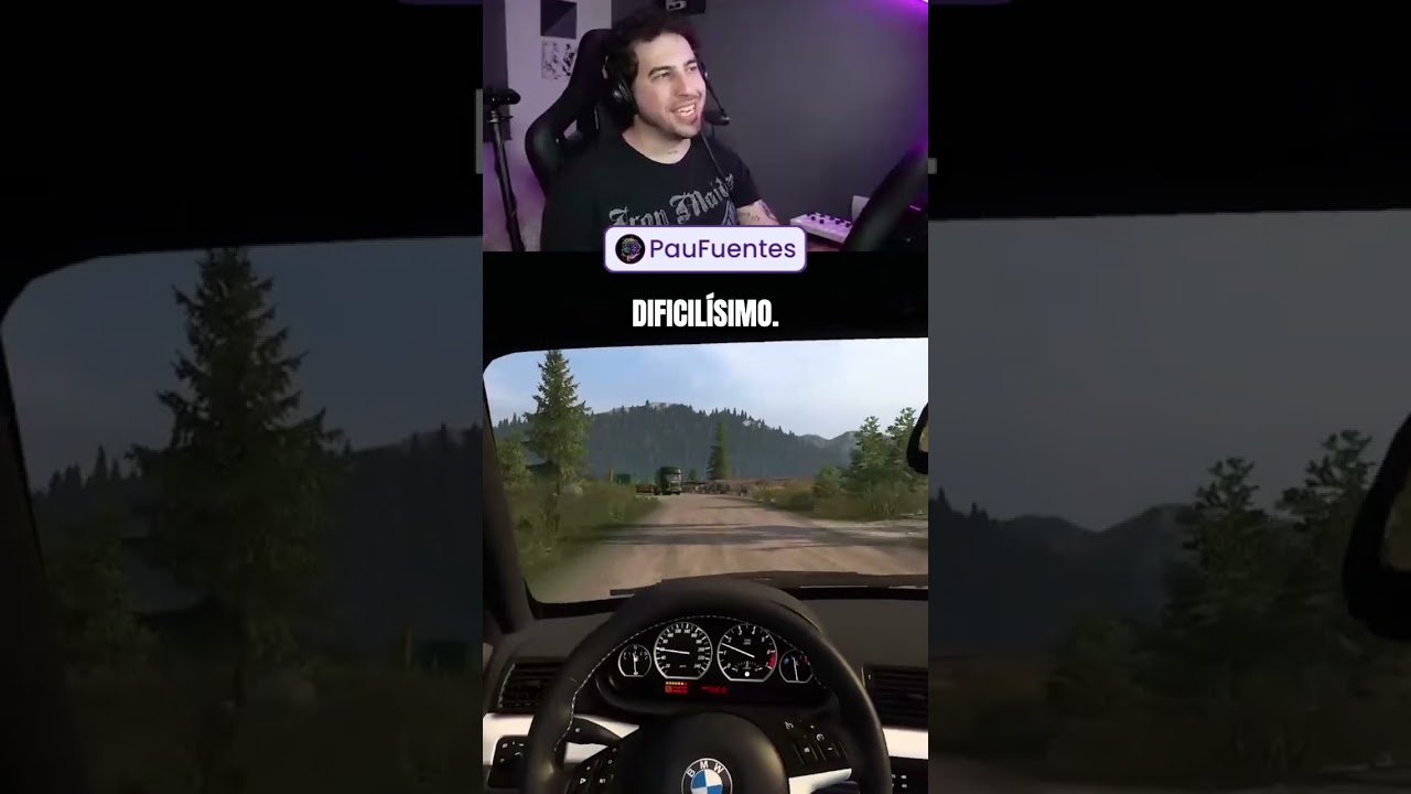 Hablo demasiado rápido 🚘😅 #eurotrucksimulator2 #coches #offroad #rally #shortvideo #shorts