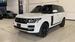 Athlete Statistics 2016 Land Rover Range Rover Autobiography Sport Utility 4D TX Plano, Dallas, Richardson, Garlan...