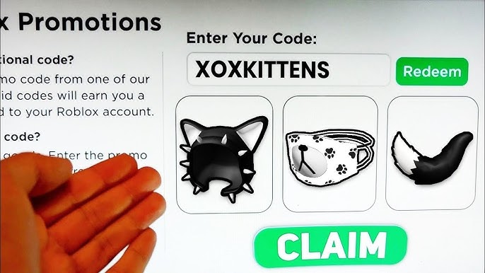 ALL 3 NEW OCTOBER Roblox Promo Codes on ROBLOX 2021!