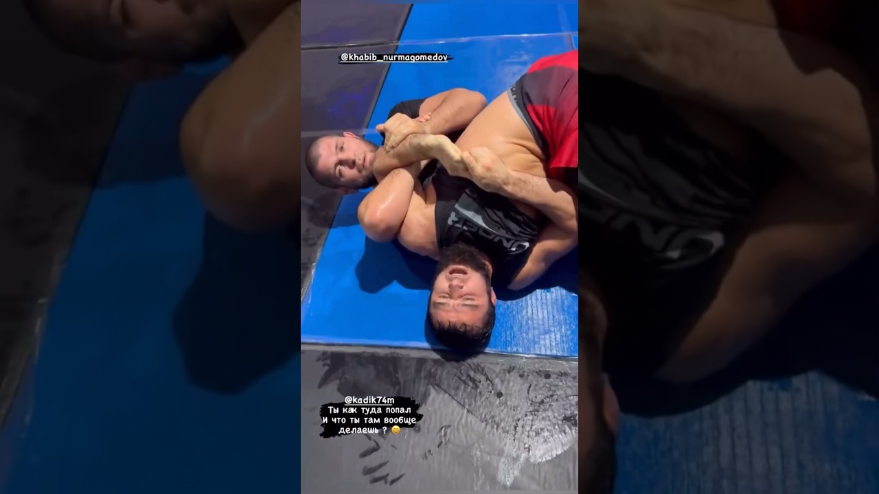 Olympic silver medalist Kadi Magomedov training with Khabib Nurmagomedov 🤼‍♂️🔥 