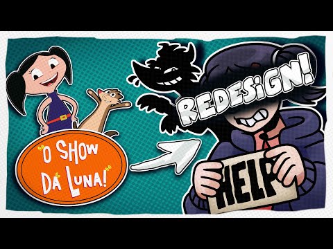 Reimagining Luna's Show (commentary & speedpaint)