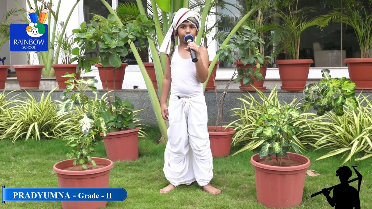 RAINBOW PEP - TALK Master. Pradyumna Grade - II