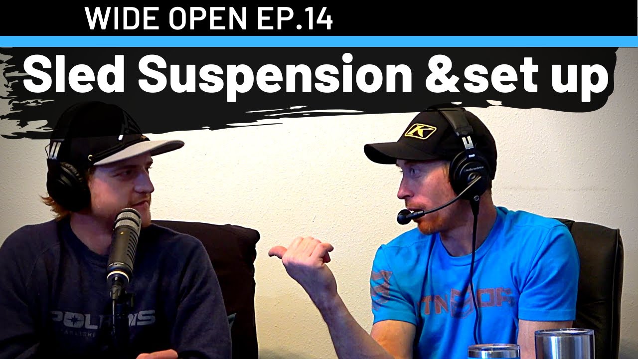 Snowmobile suspension setup Fox shocks Wide Open with Chris Burandt