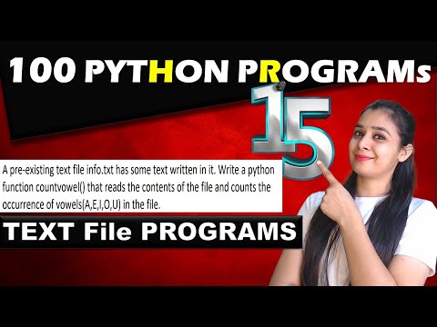 PYTHON 100 PROGRAMS SERIES - Most Important for Boards & Practical | CBSE Class12-CS | P15