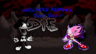 Hellhole Remake Sonic Sing It Fnf Vs Wednesdays Infidelity