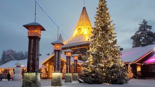 Santa Claus Village before Christmas 🎅🦌🎄 visit home of Father Christmas Rovaniemi Lapland Finland