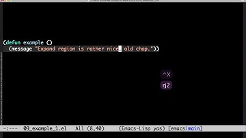 Emacs Rocks! Episode 09: expand-region