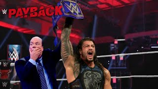 All the Winners & Losers Of WWE Payback 2020 | Roman Reigns New Champion|WWE Payback 2020 Results