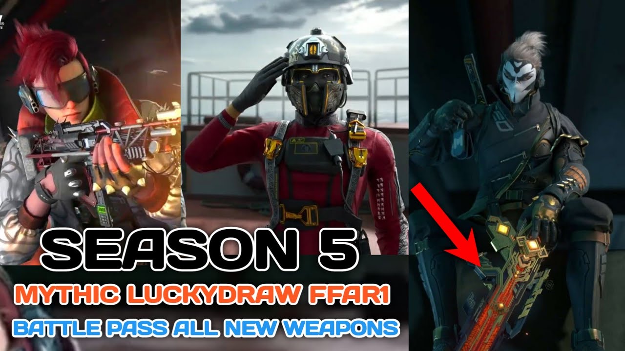 Codm Color:red Character *New* 🤯 Season 5 New Mythic FFAR1 | New Luckydraws Characters + Season ...