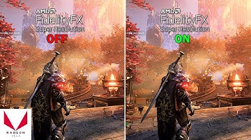 AMD FidelityFX Super Resolution Comparison on APU - GODFALL - AMD Ryzen 5 2500U | Vega 8 -