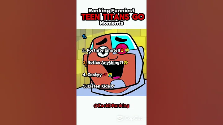 Ranking Funniest Teen Titans Go Moments!😂😂