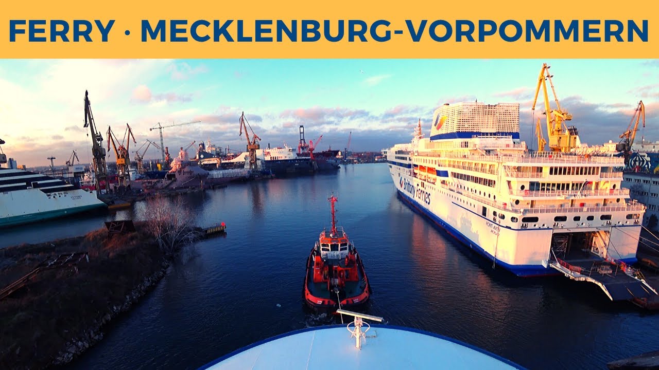 Realtime departure of ferry MECKLENBURG-VORPOMMERN in Gdańsk (Stena Line)