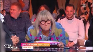 Christine Bravo SÈCHEMENT recadrée par Cyril Hanouna en direct 