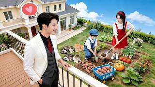 The poor sweet potato seller and her angels planted a garden in the CEO's yard—he wasn't mad, he ...