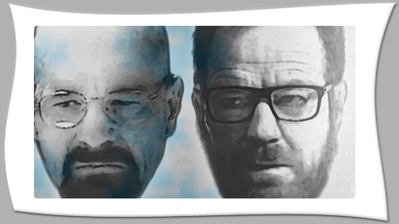 Breaking Bad Walter White - Good Gone Bad (digital painting)