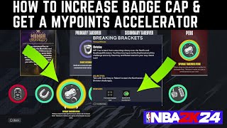 HOW TO INCREASE BADGE CAP & GET A MYPOINTS ACCELERATOR | HOW TO GET SPONGE PERK | CURRENT GEN