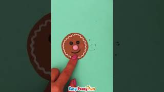 Craft Stick Gingerbread Man Craft for Kids