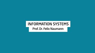 Information Systems: HPI Research Group | HPI-TV