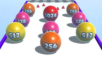 Ball Merge 2048 - All Levels Gameplay Walkthrough Android iOS