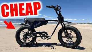 I Tested a DIRT CHEAP Moped Ebike - TXED Maverick Review