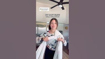 read comments for my tips! Video 2 coming! #diybabywrap #babywe