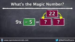 Whats The Magic Number - Solving Multi-Step Equations With Positive & Negative Terms