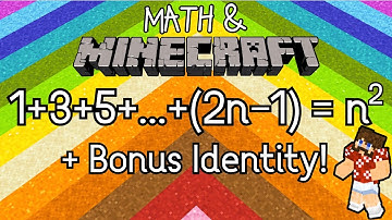 Two Combinatorial Identities in Minecraft