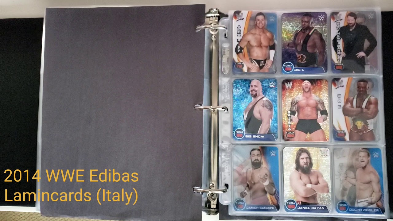 2014 WWE Edibas Lamincards (🇮🇹)