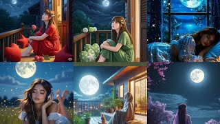 🌛 moon 🌝 with girl pictures for DP and wallpapers 🌛 moon 🌝 with girl pictures for DP and wallpapers