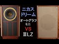 TANNOY　オートグラフ・ミニ　vs　ⅢＬＺ　ニカスドリーム　聴き比べ　鈴木勲　ロン・カーター　ハンク・ジョーンズ