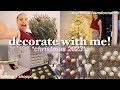 DECORATING MY CHRISTMAS TREE + APARTMENT | getting in the christmas spirit, baking, &amp; shopping!!