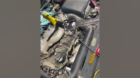 Spark plug replacement 2008 Saturn Aura 3.6L VVT.  Alternator.