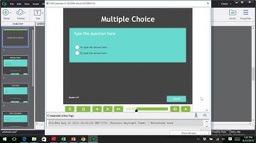 Adobe Captivate & LMS preview