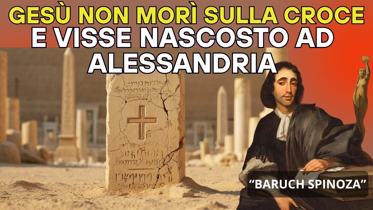 Spinoza rivela: Gesù non morì sulla croce e visse nascosto ad Alessandria