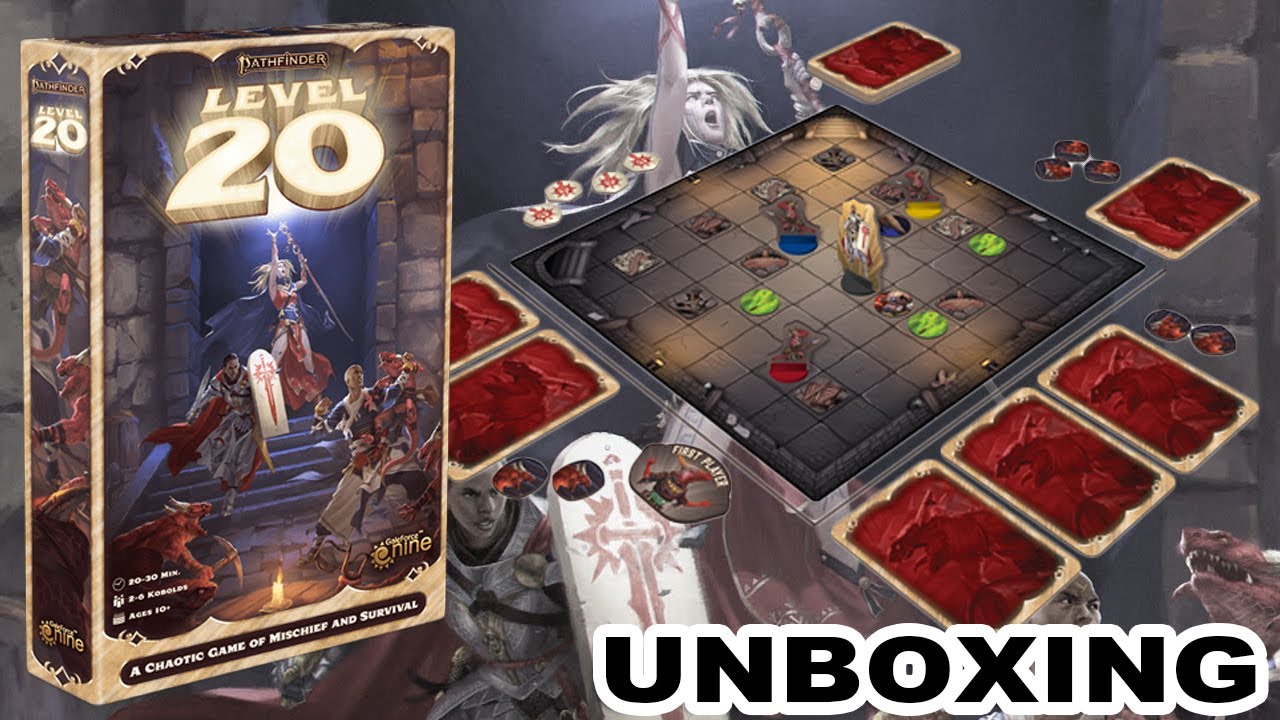 Unboxing Level 20 Pathfinder