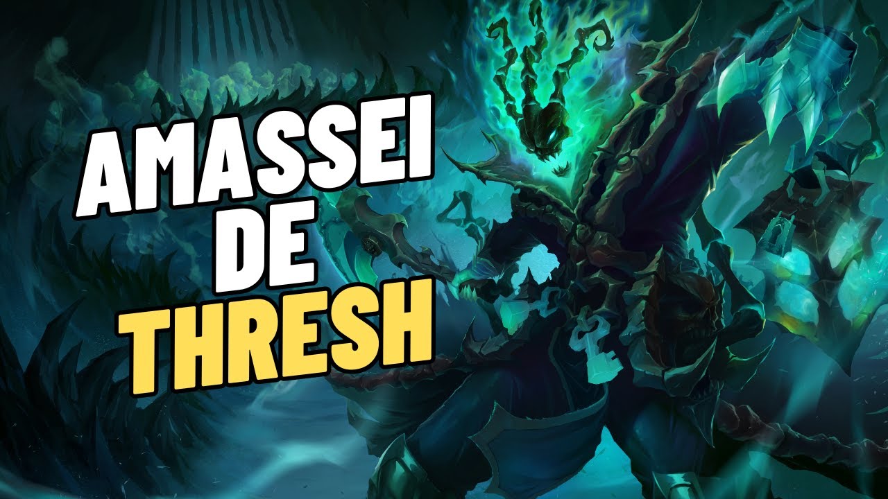 COMO CARREGAR NO OURO DE THRESH! (Gameplay Completa)
