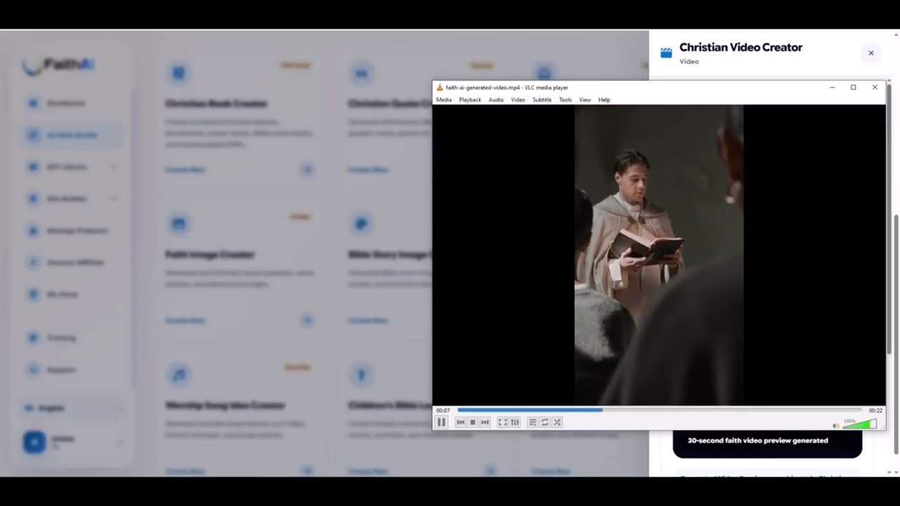 YouTube player