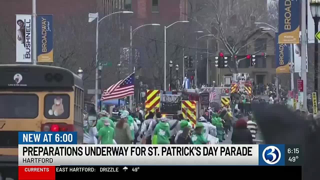 Preparations underway for Hartford's St. Patrick's Day parade
