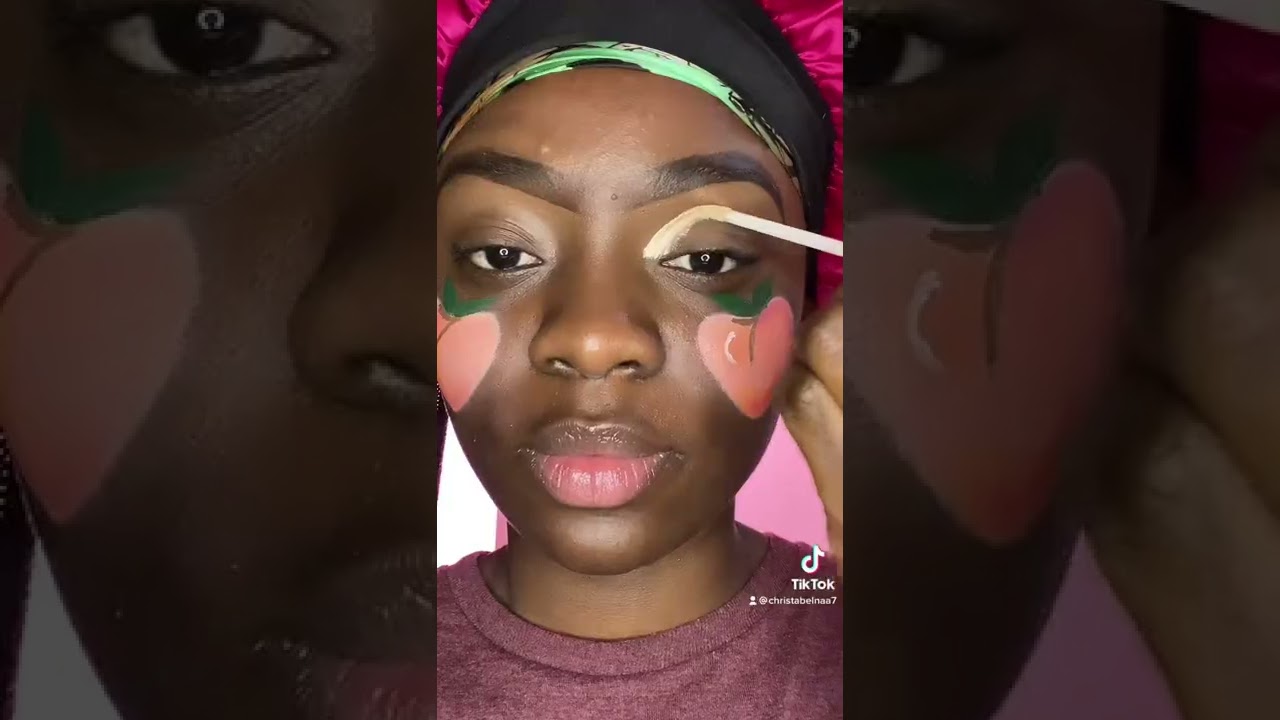 How did i get Peach 🍑 on my face? Makeup tutorial